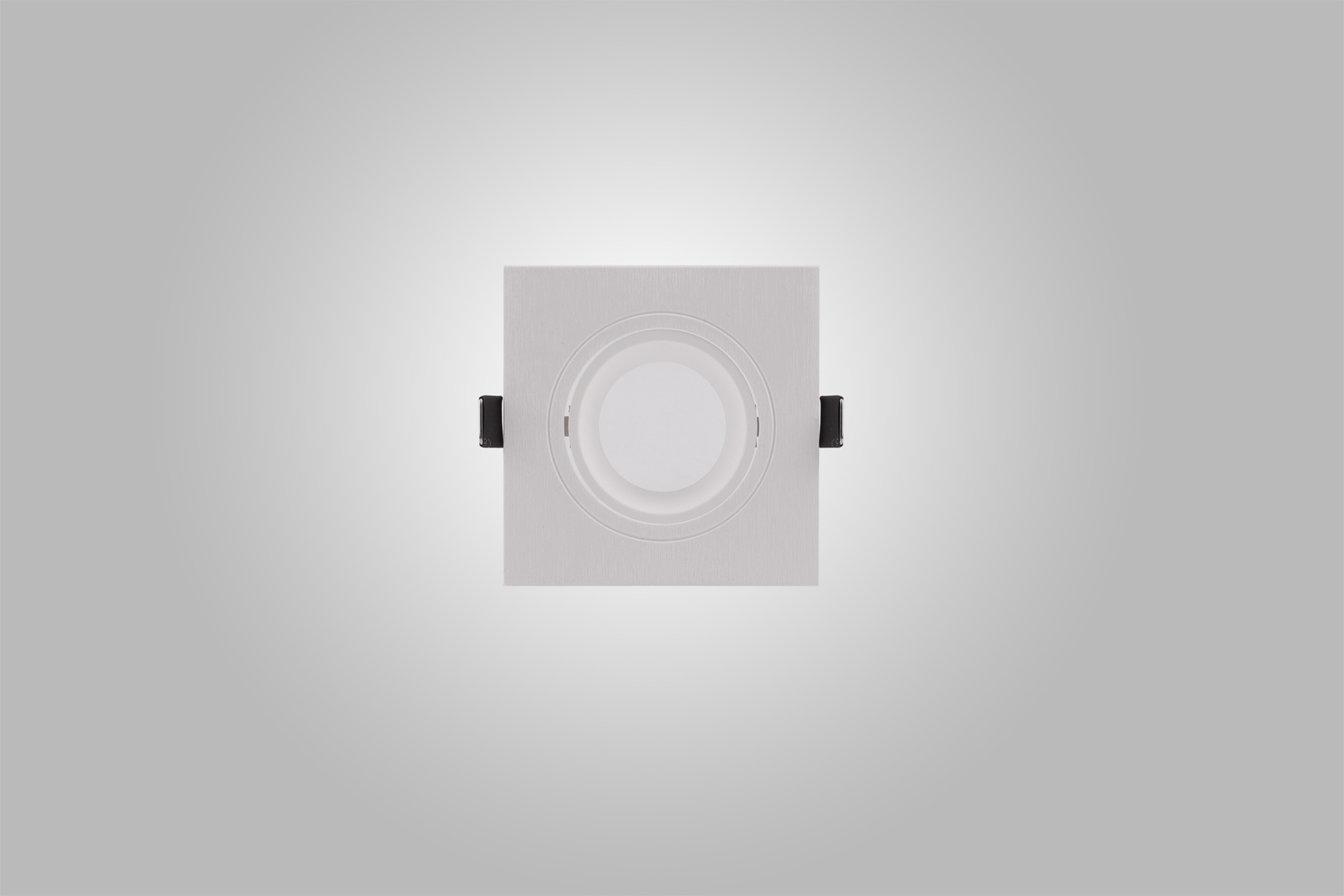 Lamborjini White Recessed Ceiling Luminaires Mantra Fusion Square/Rectangular Recess Ceiling